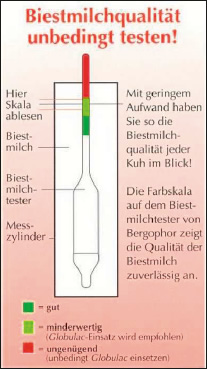 Biestmilchtester Biestmilchtester